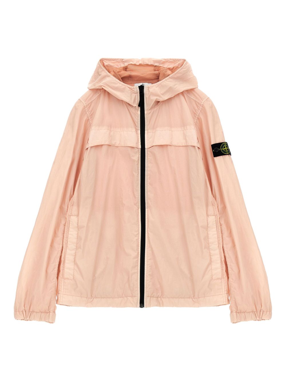 Giubbino rosa mini logo compass laterale 4100001S0033 V0082 STONE ISLAND KIDS 