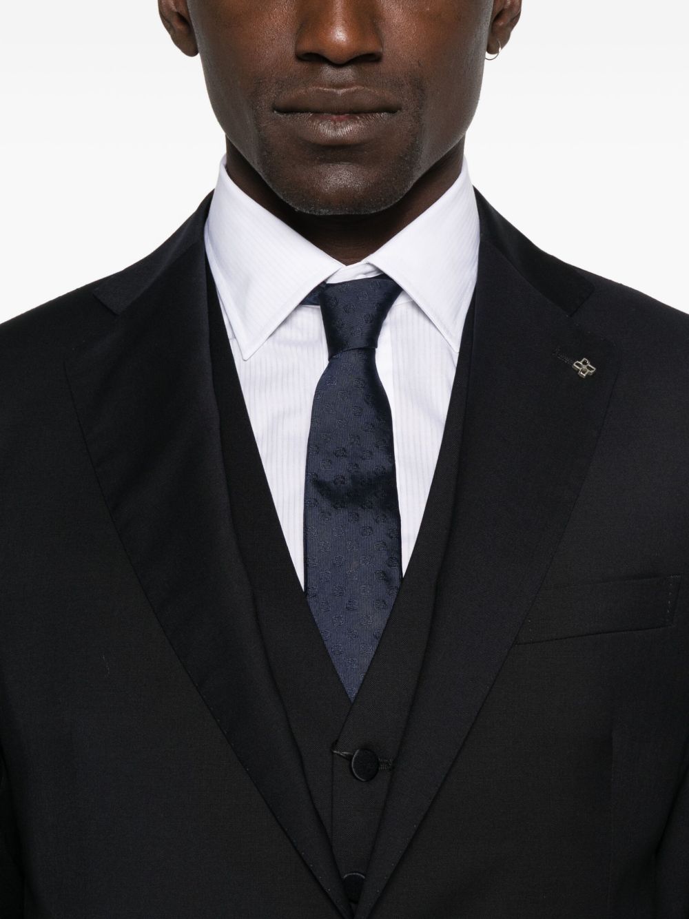 Abito uomo blu in lana vergine 2FD222B01060004 B5083 TAGLIATORE 