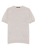 Josh T-shirt in beige thread