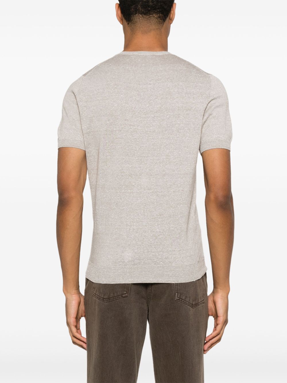 T-shirt Josh  in filo beige JOSHGSE2502 112 TAGLIATORE 