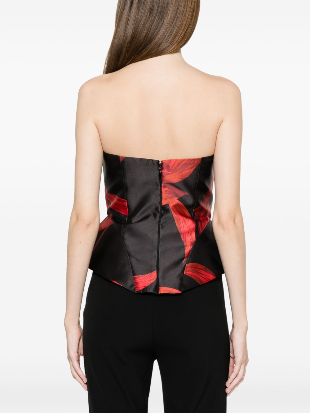 Top senza maniche in poliestere e poliammide WS0362B NERO BABYLON COLLECTION 