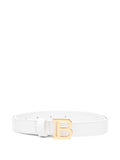 Cintura con fibbia B dorata