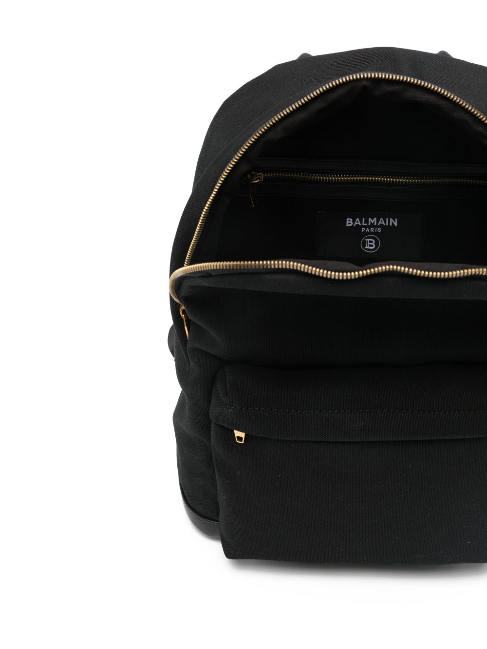 Zaino nero con logo frontale BY0Q88Z0042 930BC BALMAIN KIDS 
