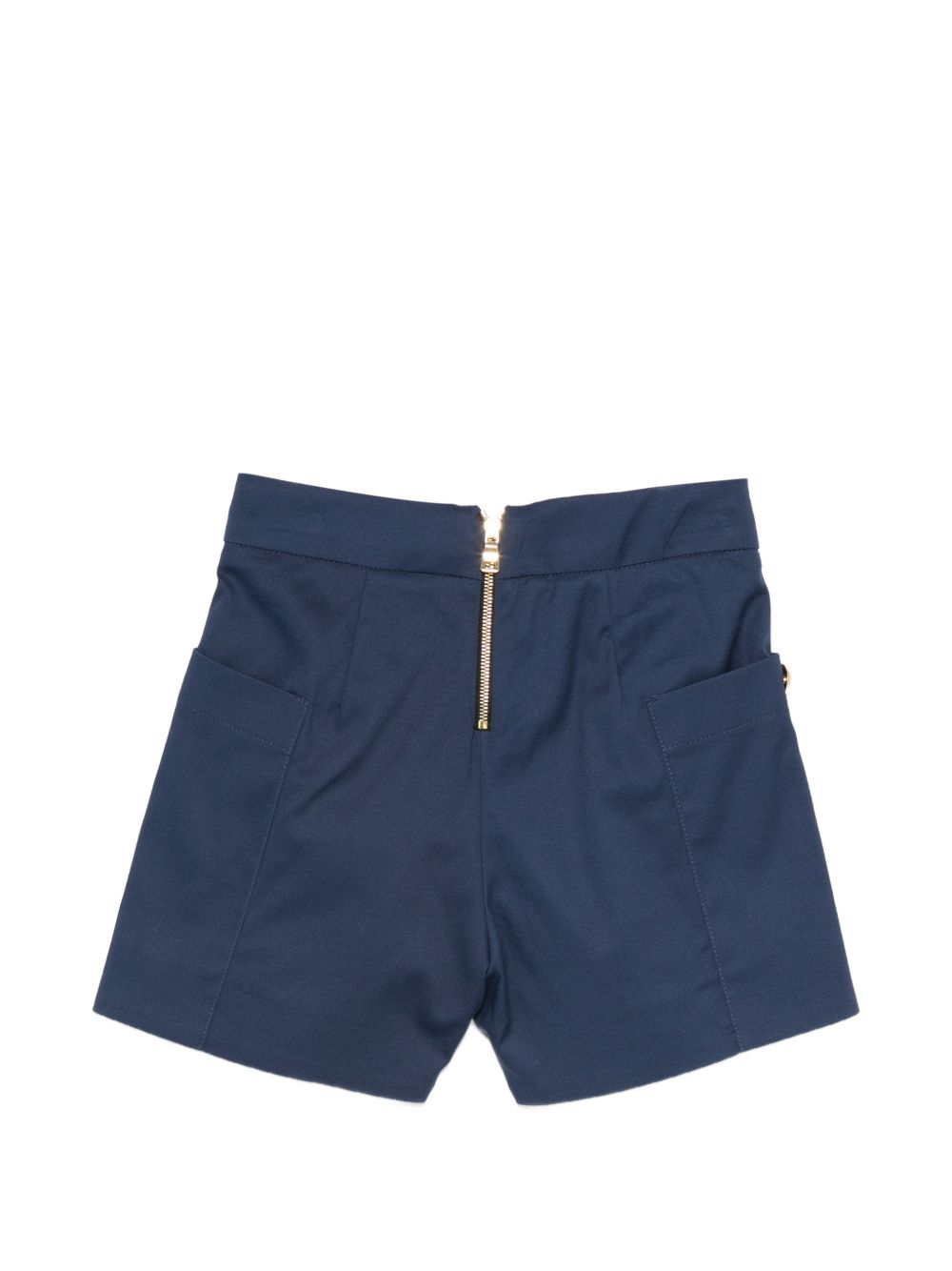 Shorts con bottoni dorati BY6C09G0197 620 BALMAIN KIDS 