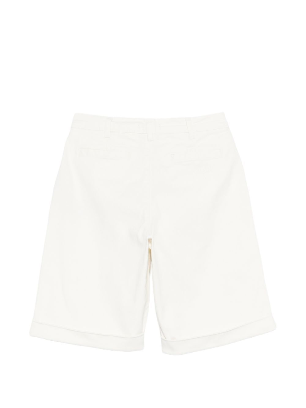 Bermuda in cotone con bottone dorato BY6Q49Z3702 100 BALMAIN KIDS 