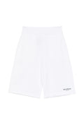Bermuda in cotone con fascia elastica