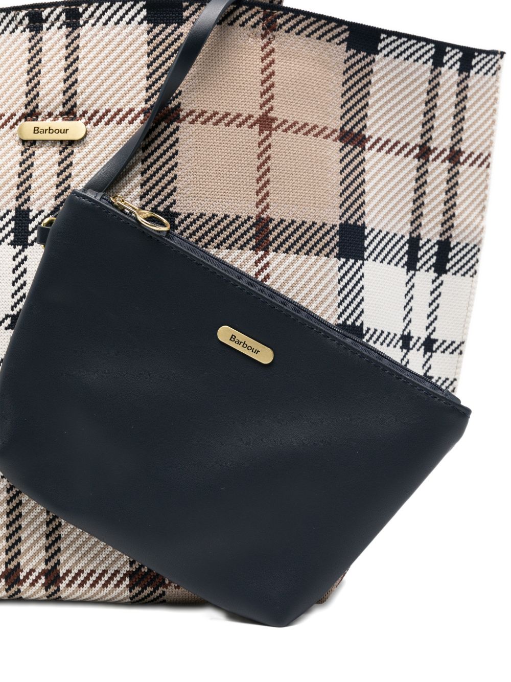 Tote bag a quadri con manici LBA0517 BE71 BARBOUR 