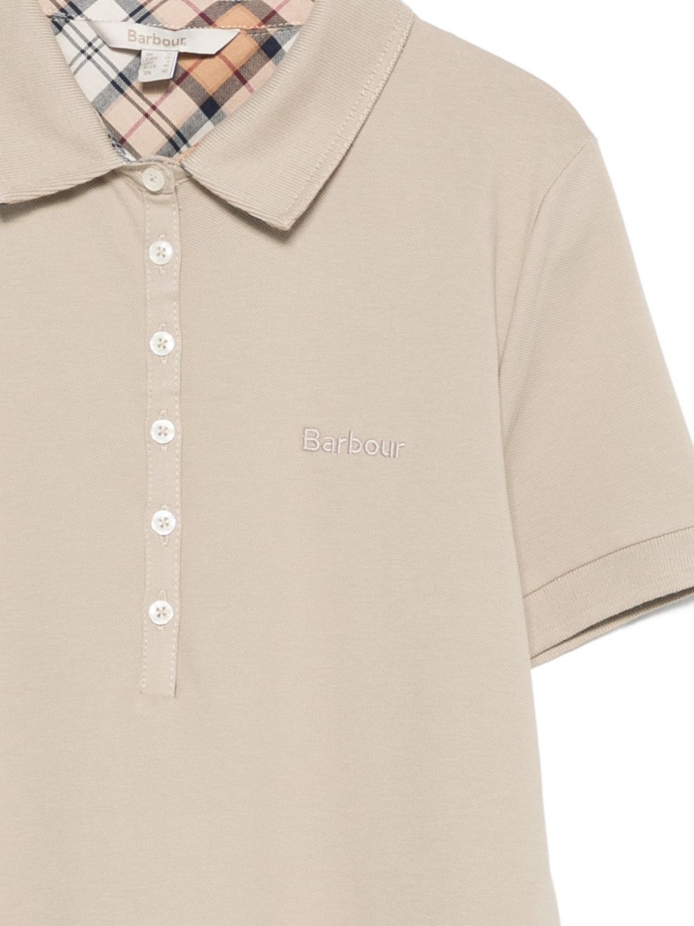 Polo in cotone con colletto classico LML0634 SN31 BARBOUR 