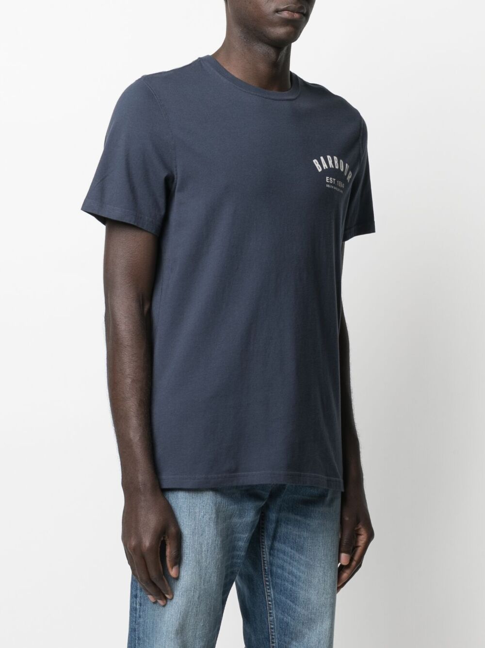 T-shirt in cotone con logo MTS0502 NY31 BARBOUR 