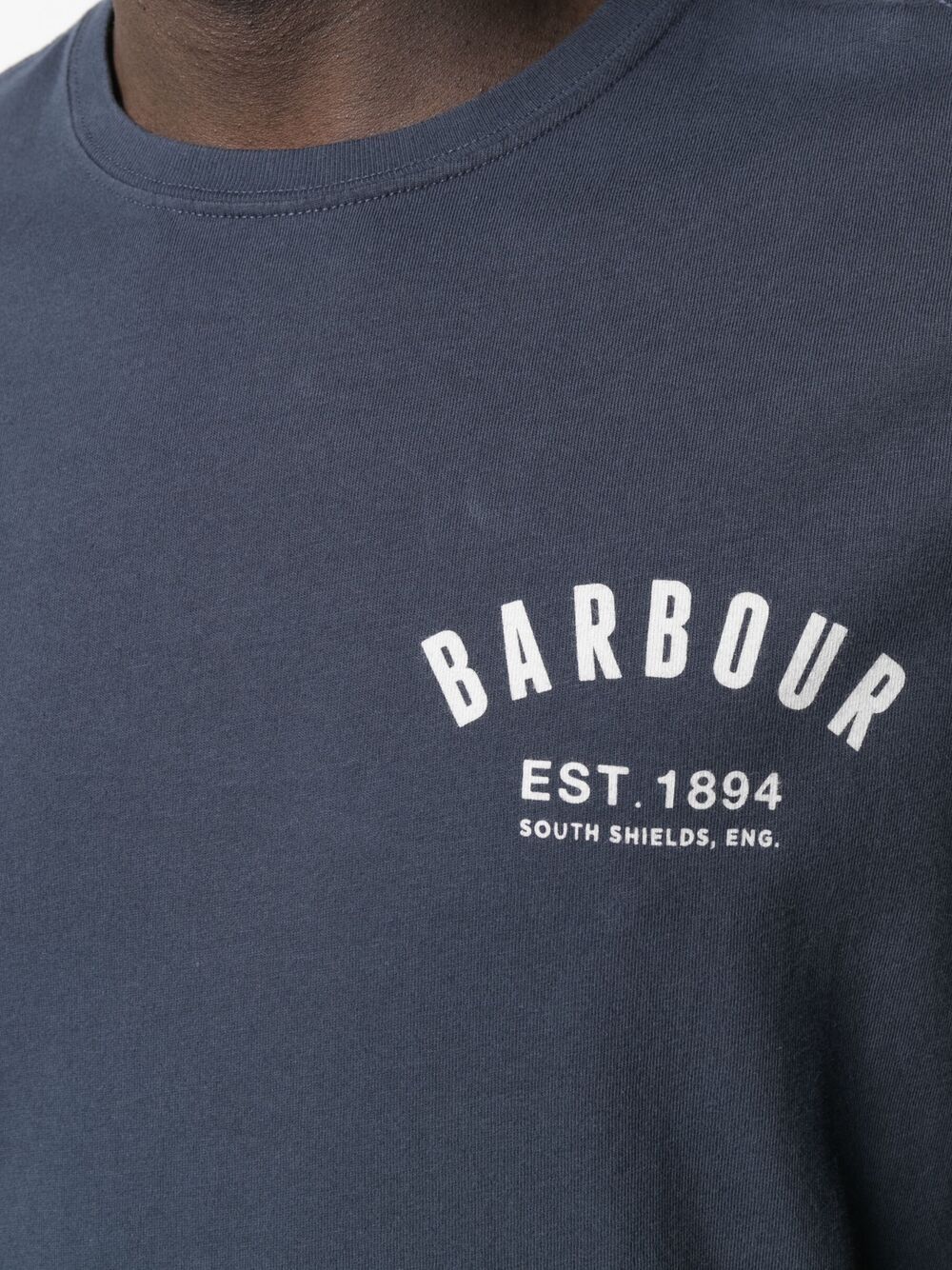 T-shirt in cotone con logo MTS0502 NY31 BARBOUR 