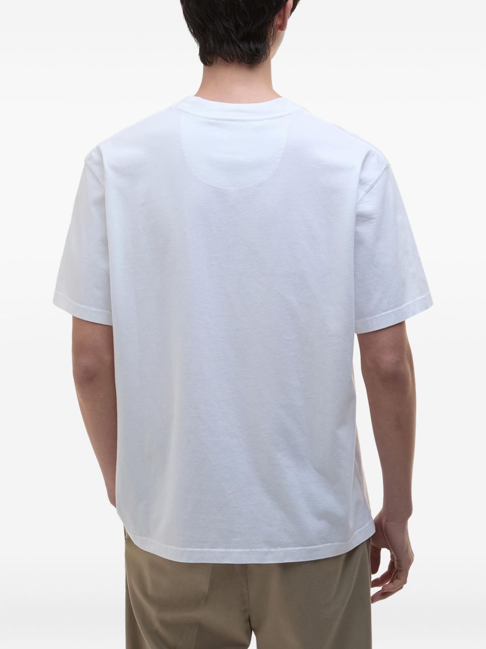 T-shirt in cotone con logo MTS1406 WH11 BARBOUR 