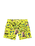 Boxer mare stampati con chiusura a bottone