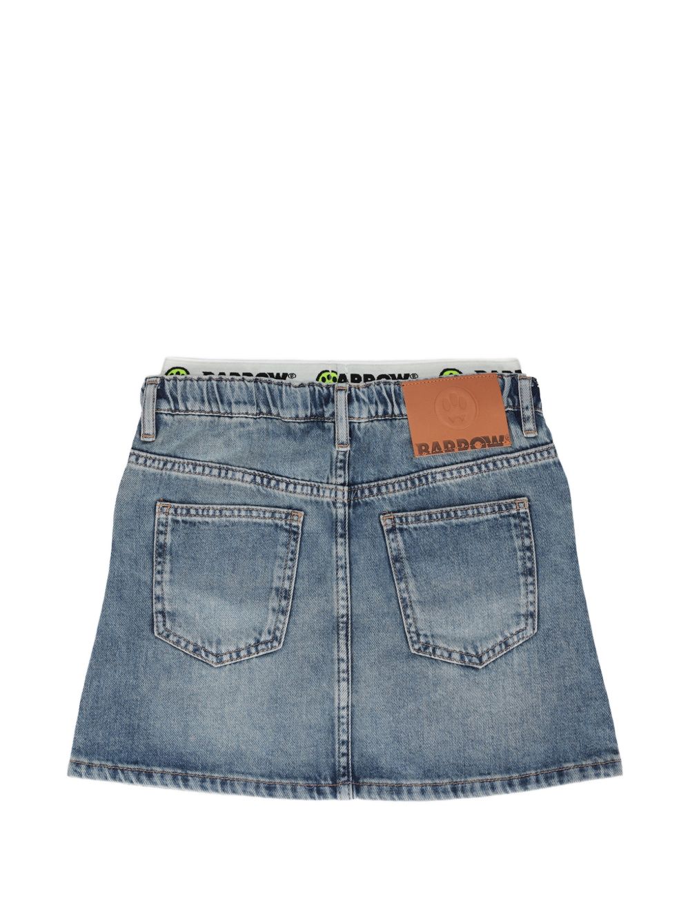 Gonna in denim con smiley S6BKJGSK112 126 BARROW KIDS 