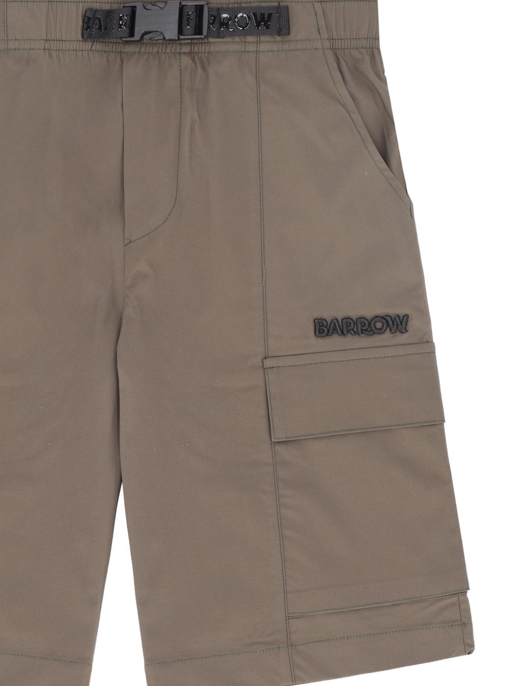 Bermuda in cotone con elastico S6BKJUBE038 082 BARROW KIDS 