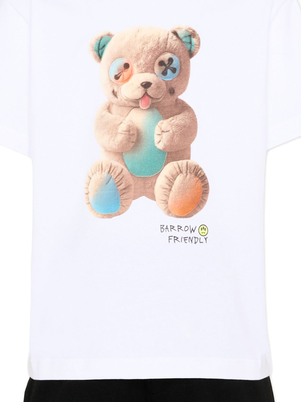 Completo t-shirt e shorts in cotone S6BKJUTB101 00213 BARROW KIDS 