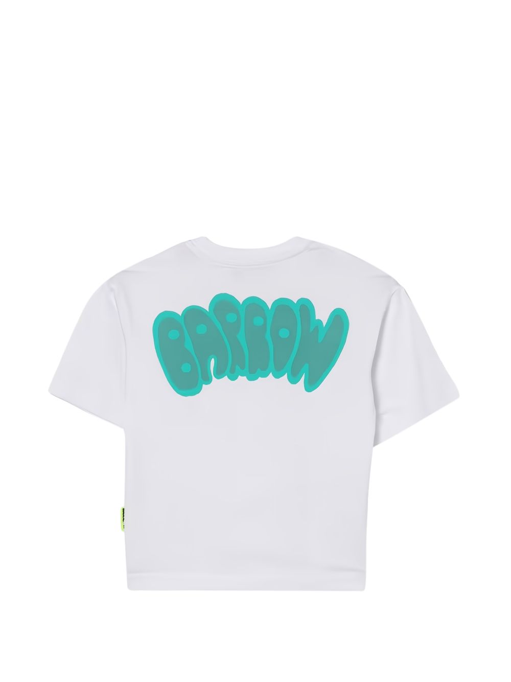 T-shirt in cotone con stampa grafica S6BKJUTH007 002 BARROW KIDS 