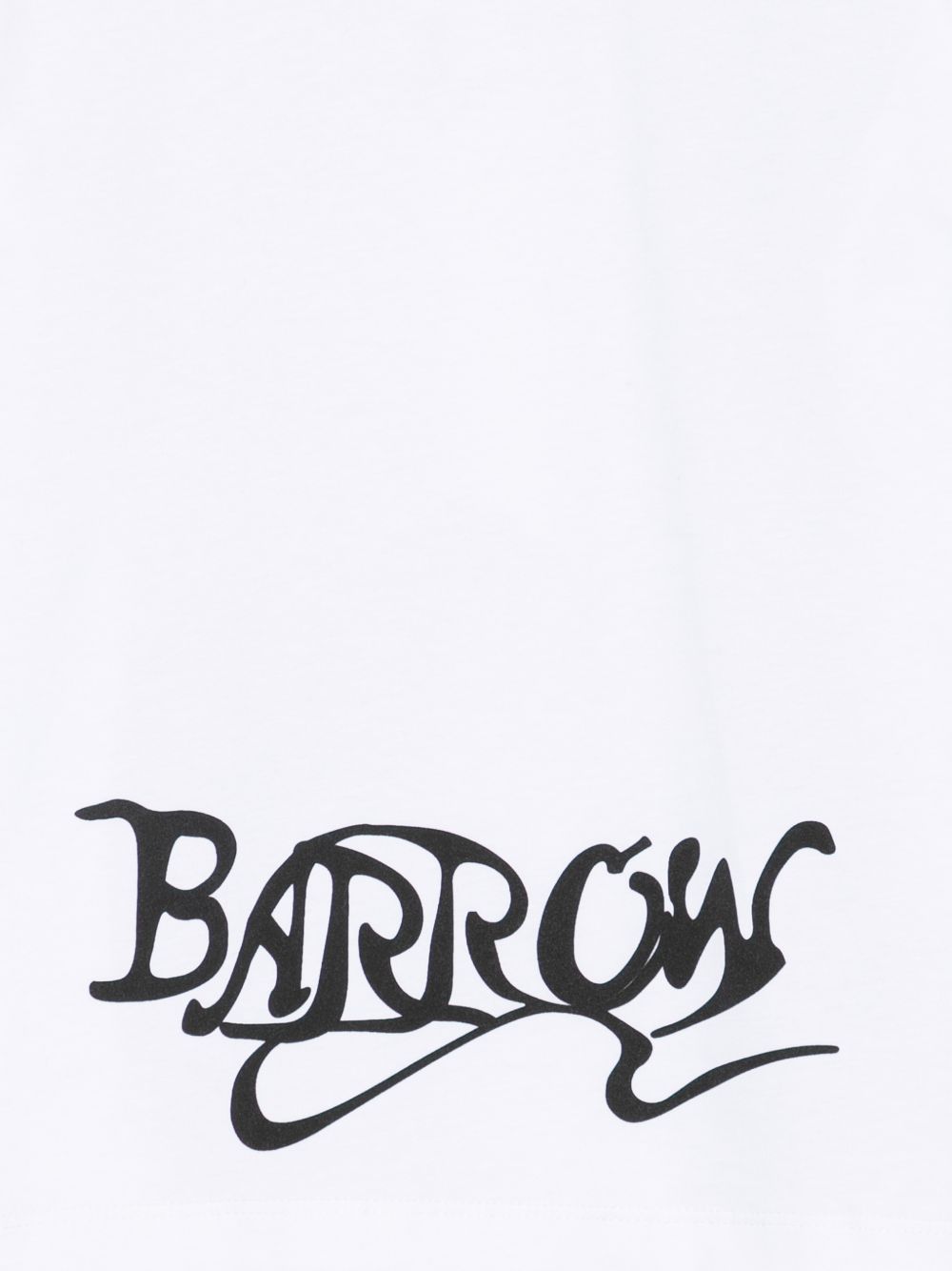 T-shirt in cotone con stampa S6BKJUTH075 002 BARROW KIDS 