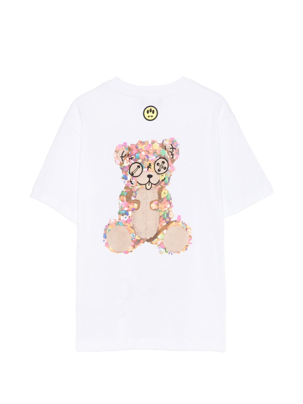 T-shirt in cotone con stampa S6BKJUTH075 002 BARROW KIDS 