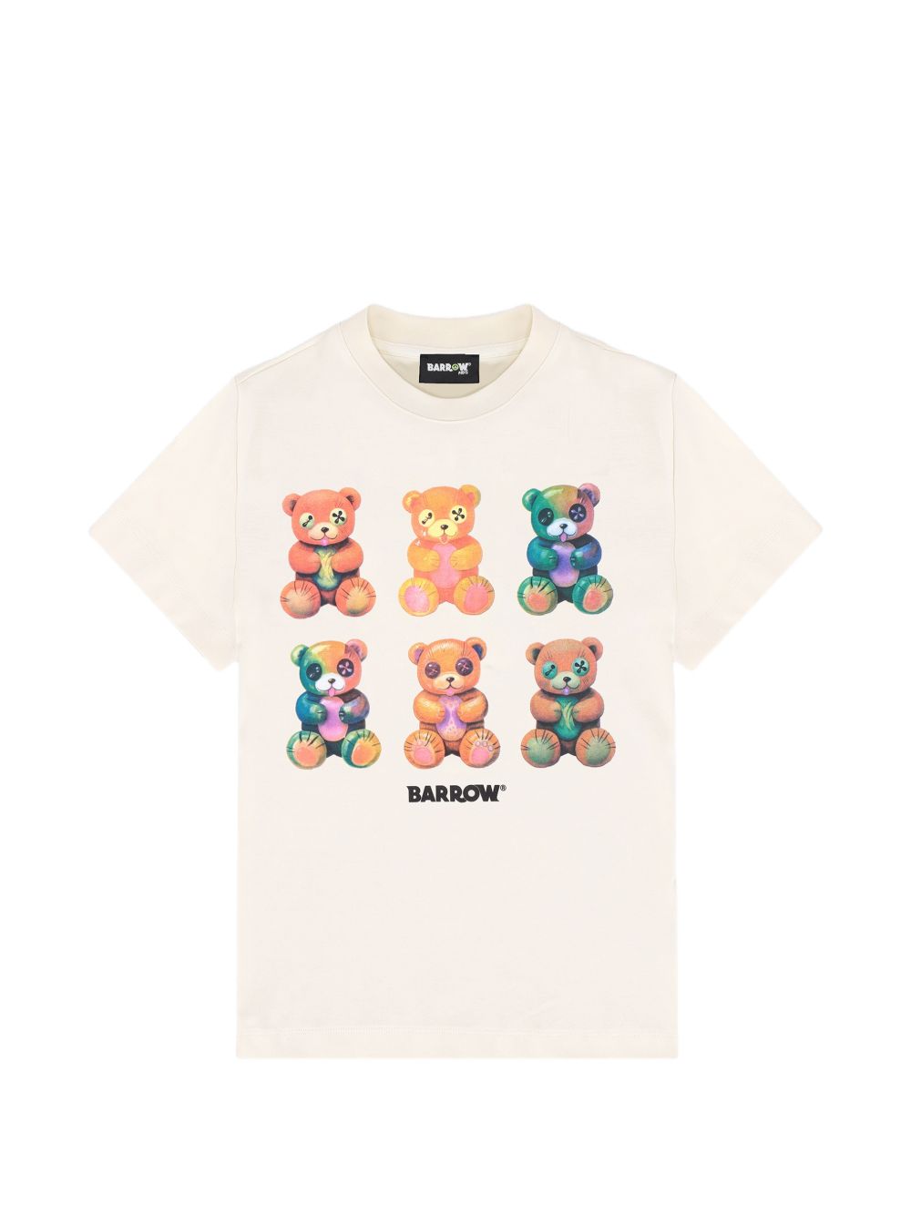 T-shirt con stampa orsetti S6BKJUTH093 013 BARROW KIDS 