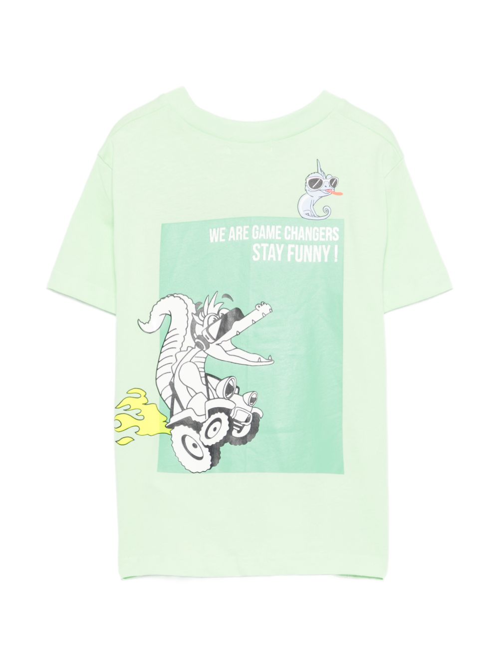 T-shirt con stampa unicorno U21703 735 BILLIE BLUSH KIDS 