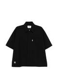 Camicia a maniche corte in viscosa