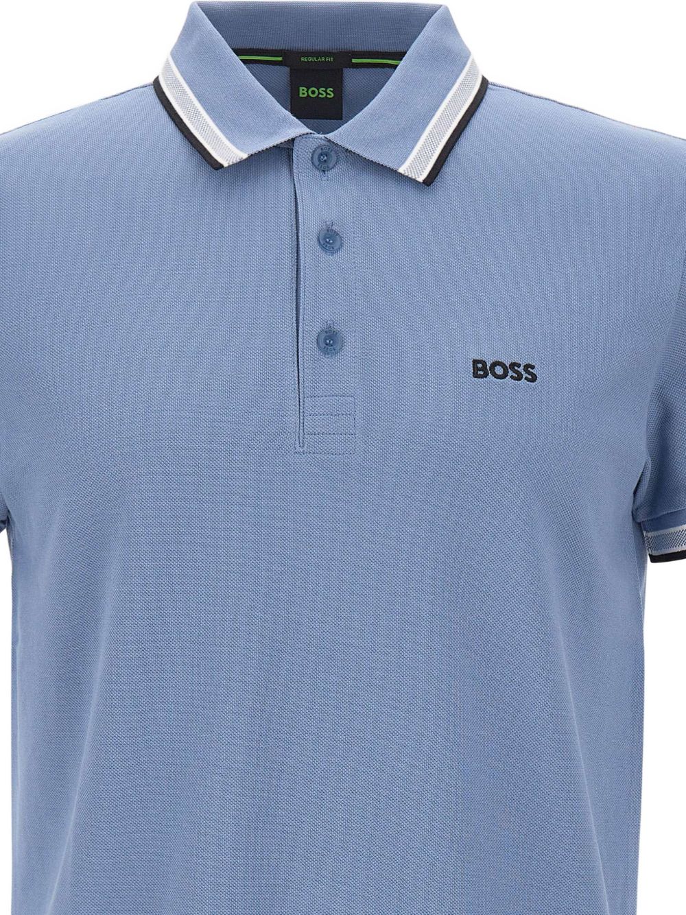 Polo con placca bottoni 50469055 462 BOSS 