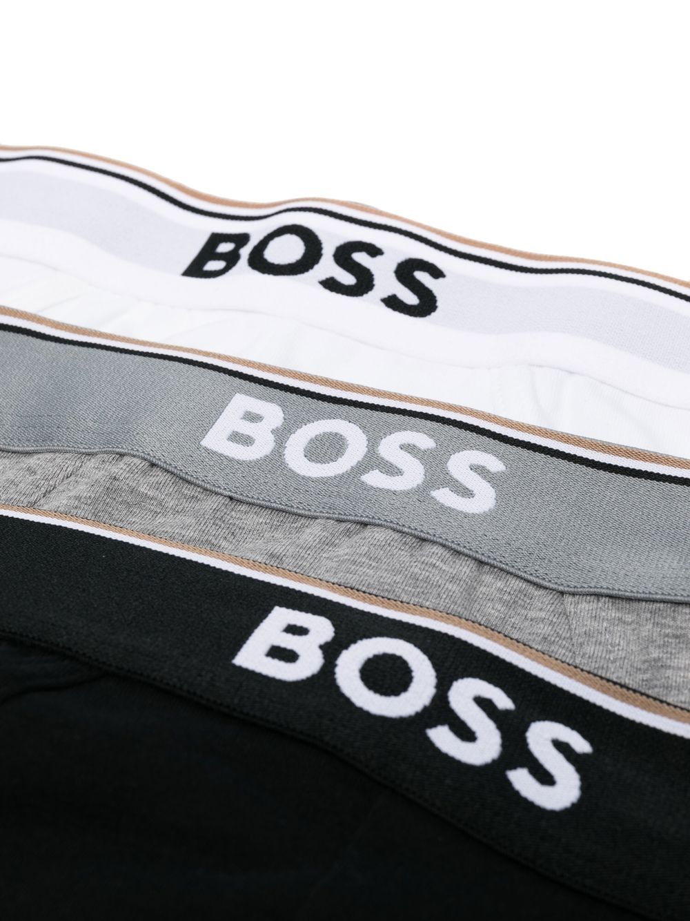 Slip in cotone confezione da tre 50475273 999 BOSS 