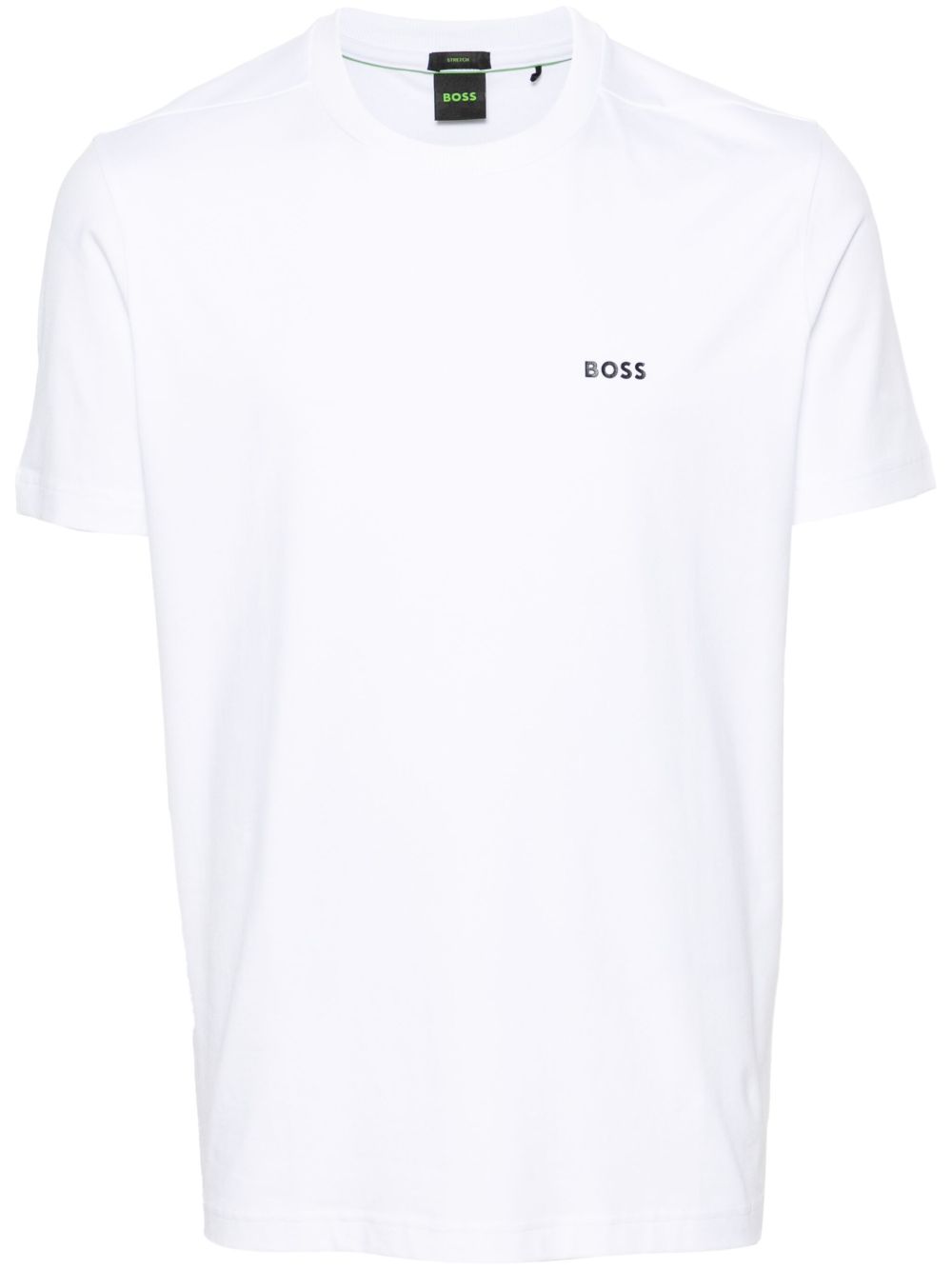 T-shirt in cotone girocollo 50506373 100 BOSS 