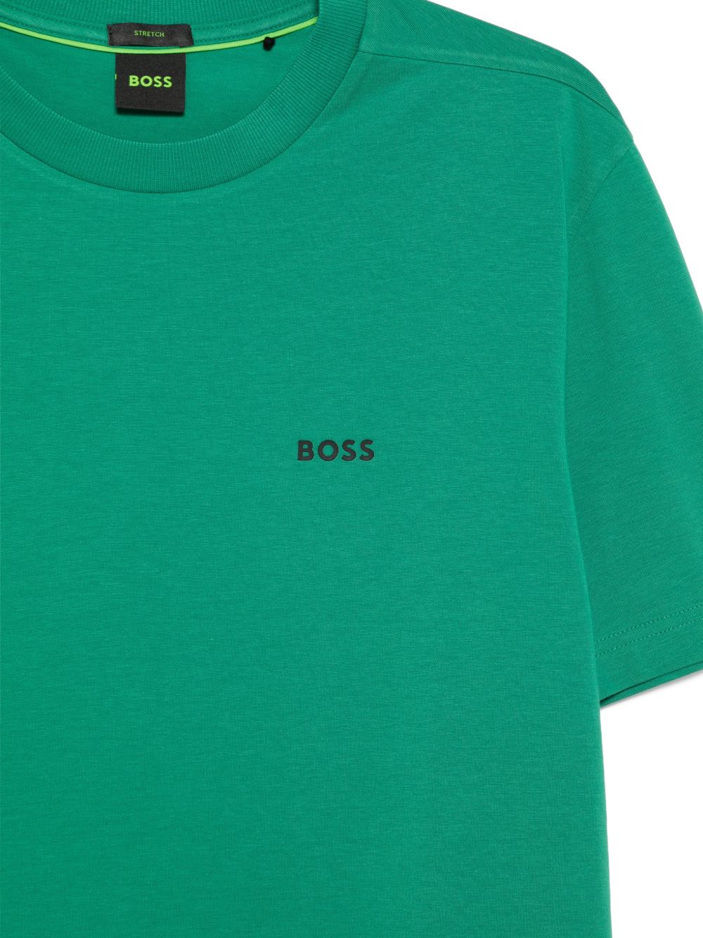 T-shirt in cotone girocollo 50506373 319 BOSS 