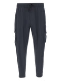 Pantaloni cargo affusolati con coulisse