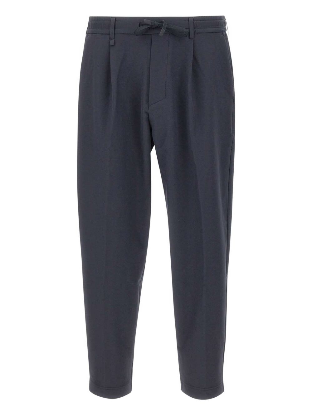 Pantaloni affusolati in poliestere con elastane 50539085 402 BOSS 