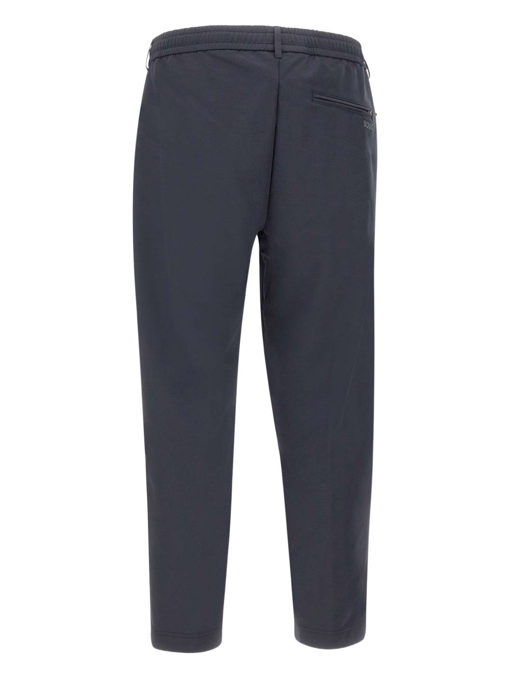 Pantaloni affusolati in poliestere con elastane 50539085 402 BOSS 
