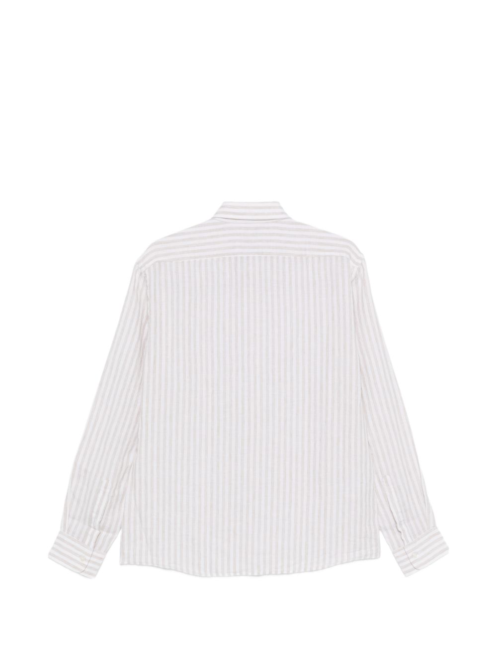Camicia in lino a righe 50560595 286 BOSS 