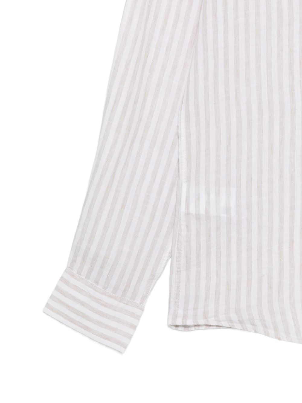 Camicia in lino a righe 50560595 286 BOSS 