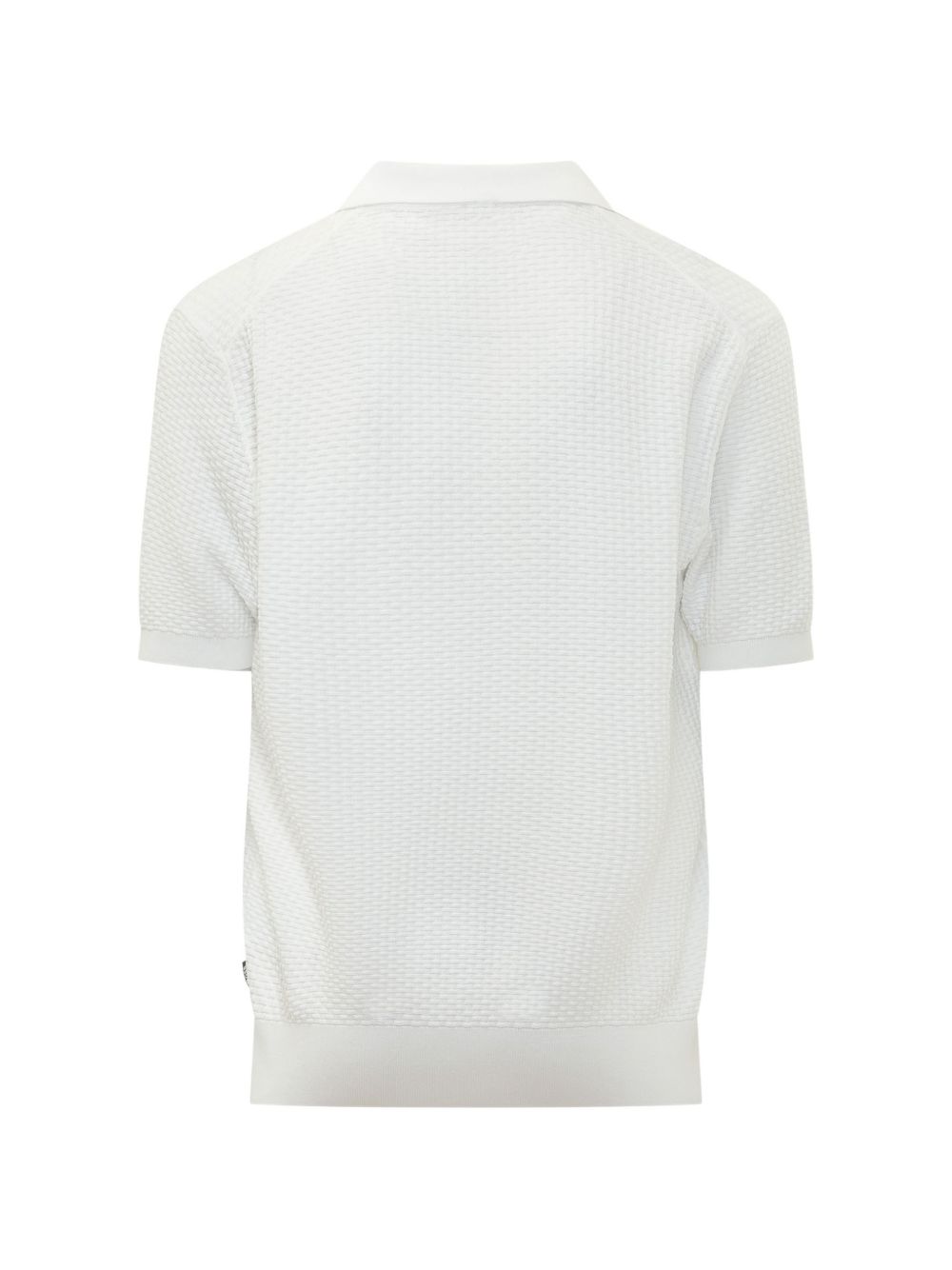 T-shirt in cotone con scollo a V 50561613 100 BOSS 