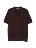 T-shirt in cotone con scollo a V