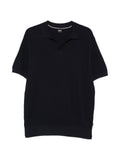 T-shirt in cotone con scollo a V