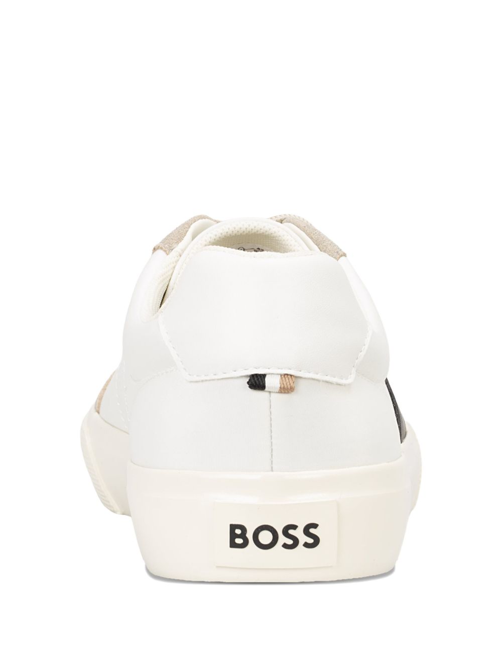 Sneakers in pelle con pannello a contrasto 50563847 271 BOSS 