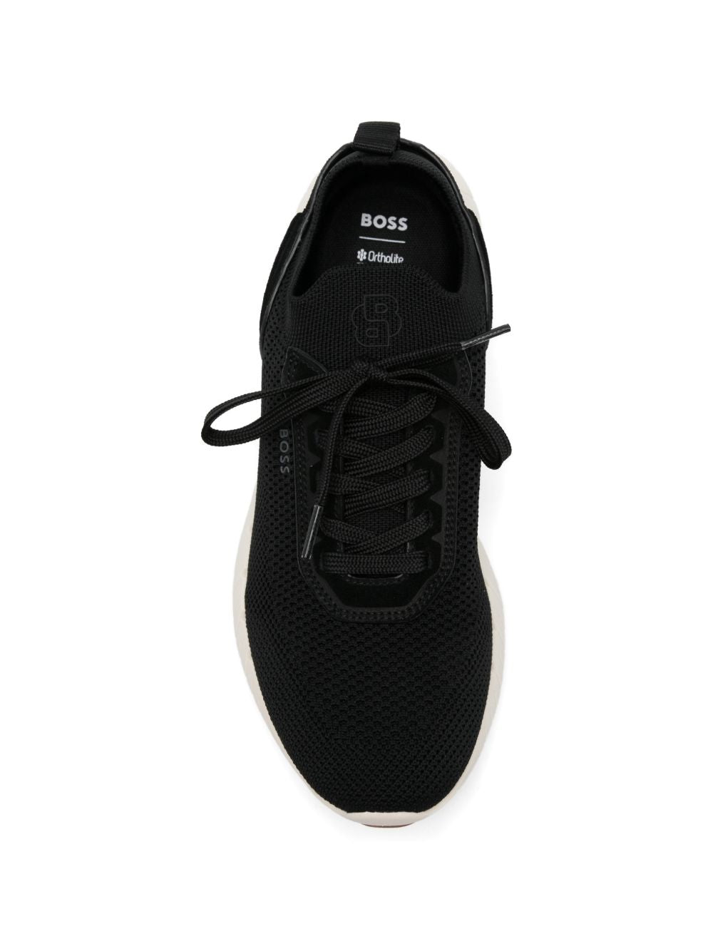 Sneakers in poliestere riciclato con allacciatura 50563857 001 BOSS 