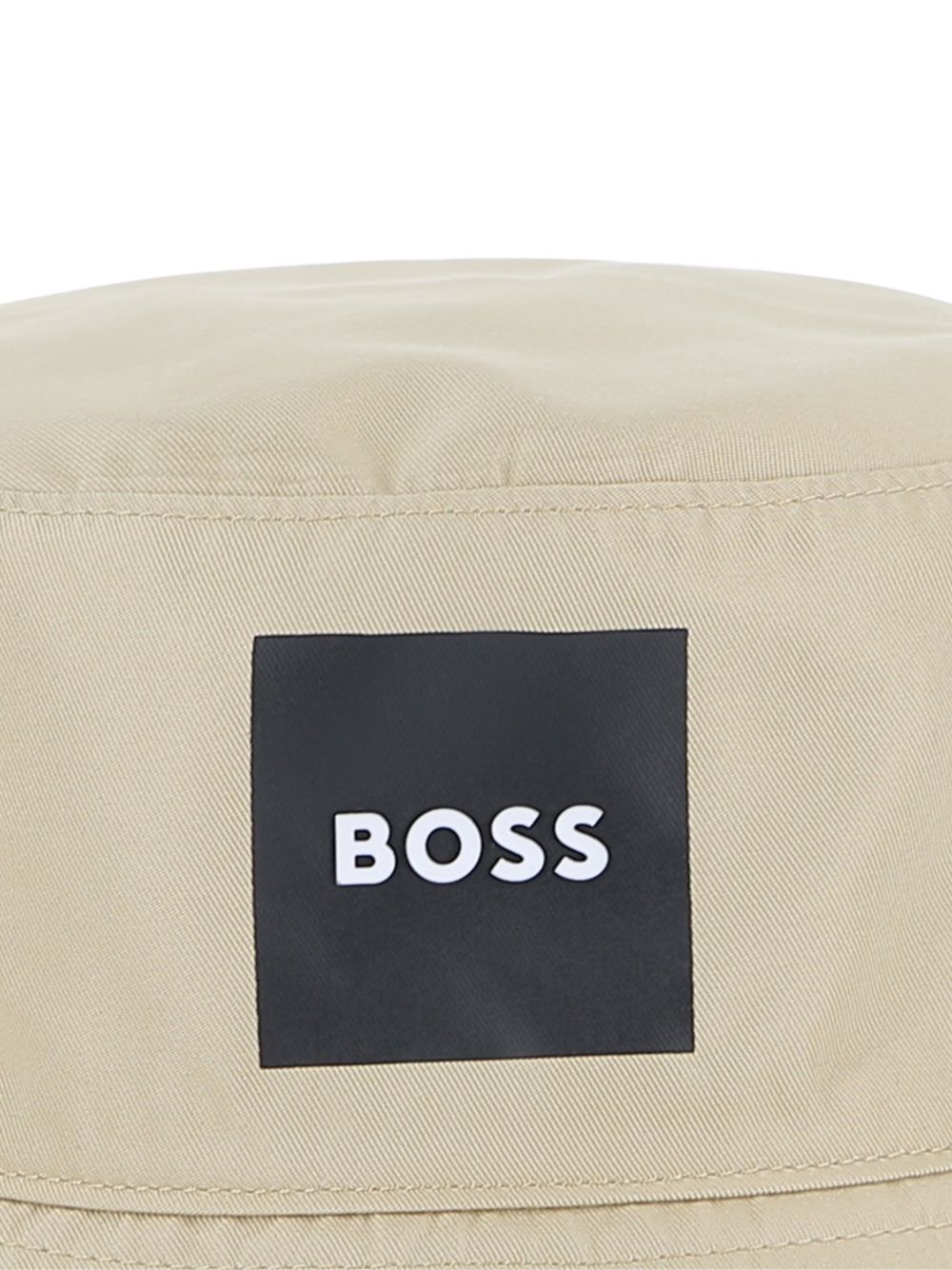 Cappello bucket con patch logo J53124 249 BOSS KIDSWEAR 