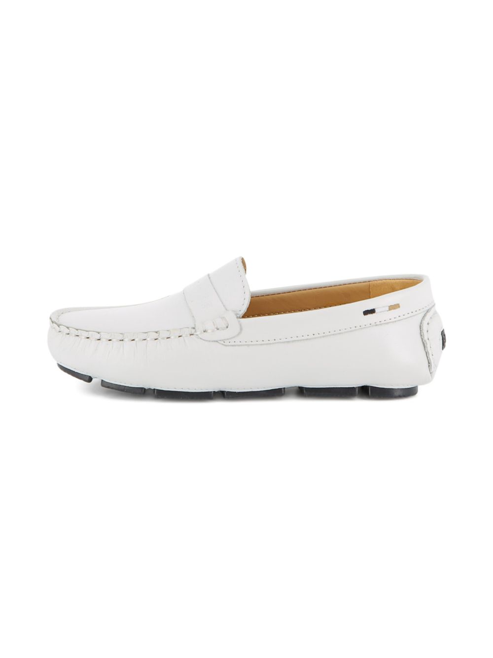 Mocassini driving shoes con suola gommini J52808 130 BOSS KIDSWEAR 