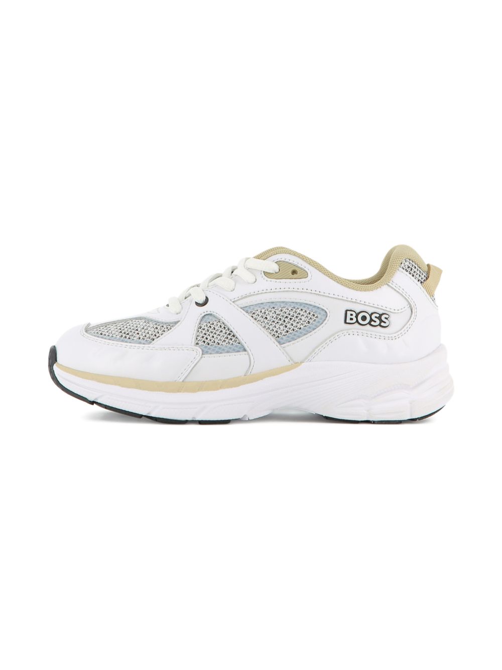 Sneakers con inserti mesh J52815 10P BOSS KIDSWEAR 