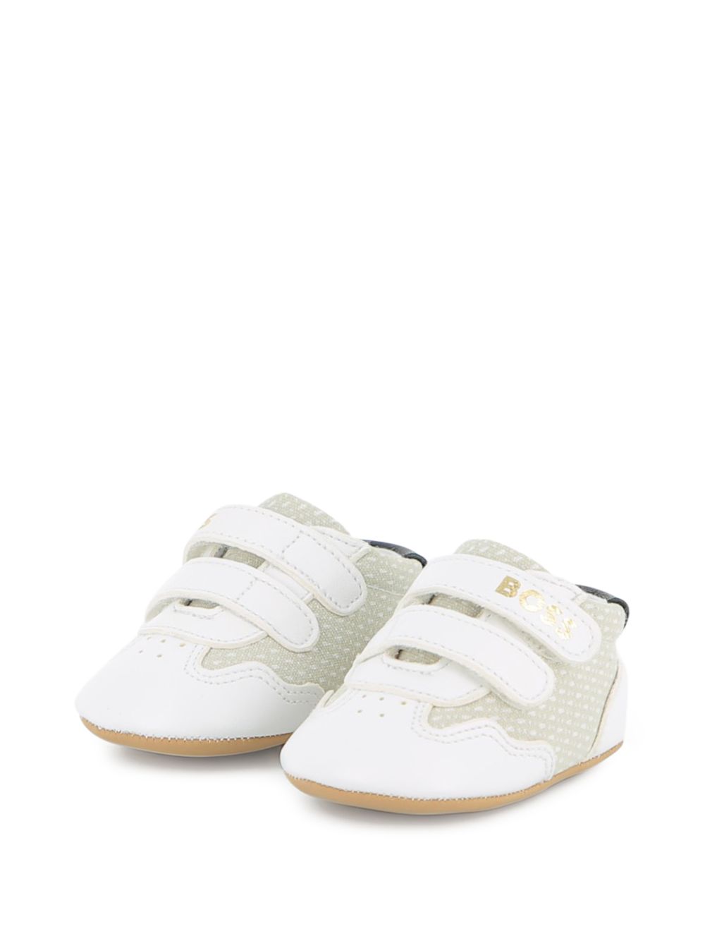 Sneakers con chiusura a strappi J52831 10P BOSS KIDSWEAR 