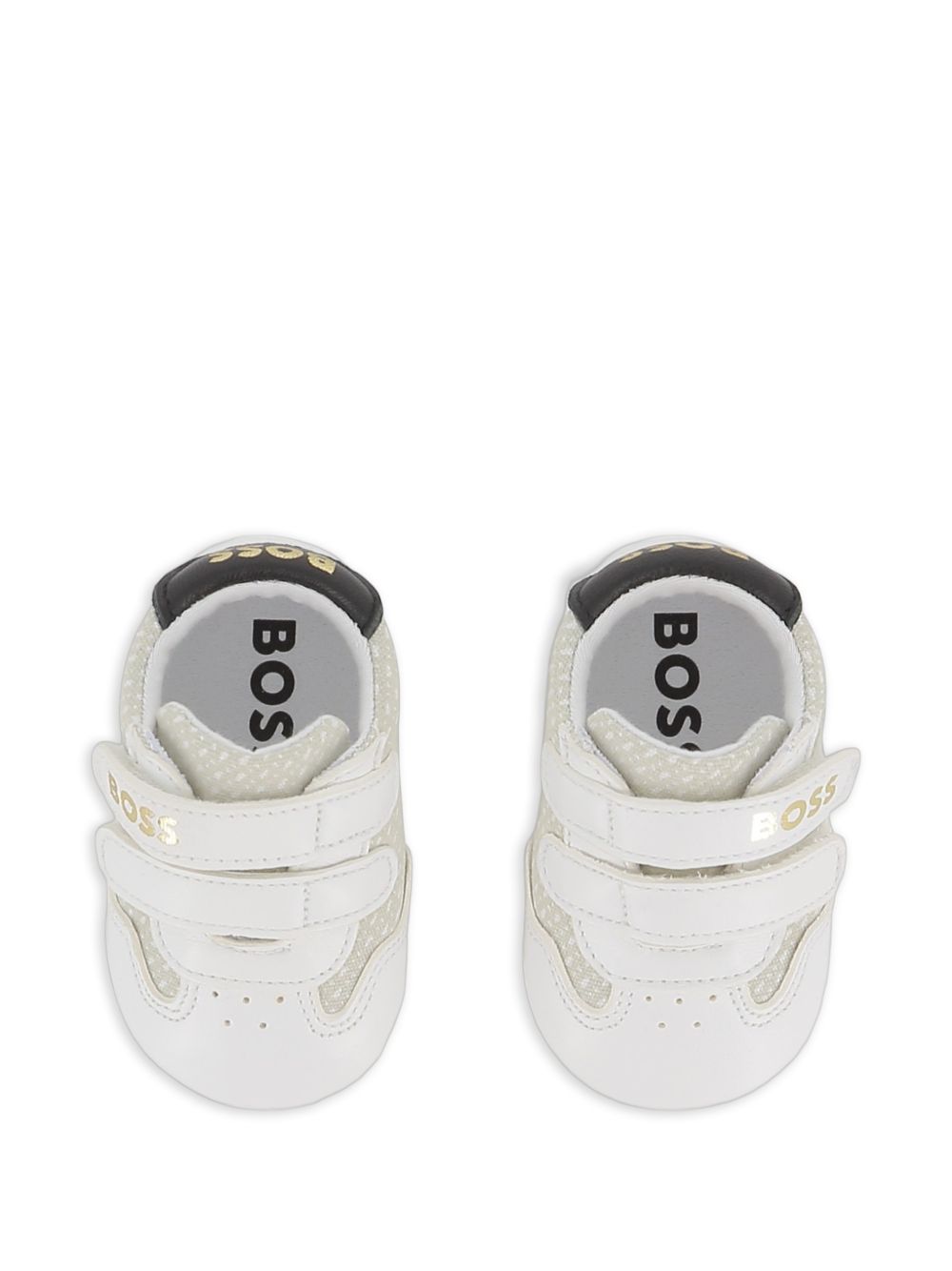 Sneakers con chiusura a strappi J52831 10P BOSS KIDSWEAR 
