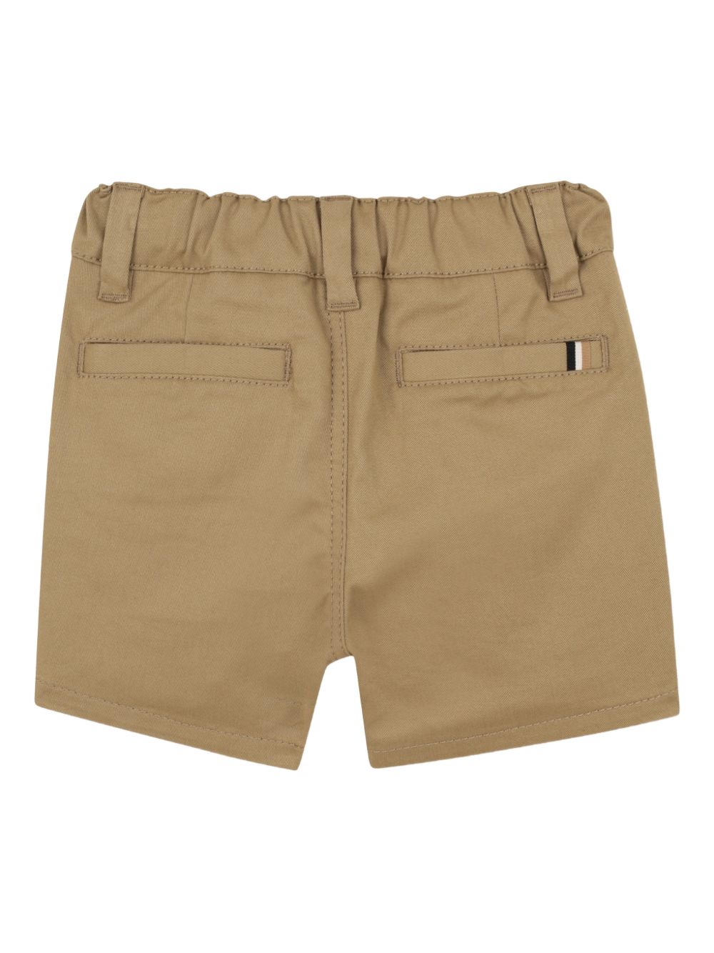 Bermuda in cotone cammello J52870 295 BOSS KIDSWEAR 