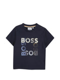 T-shirt con stampa logo