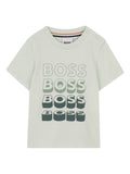 T-shirt stampa logo multicolor