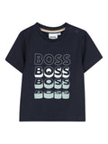 T-shirt con stampa logo