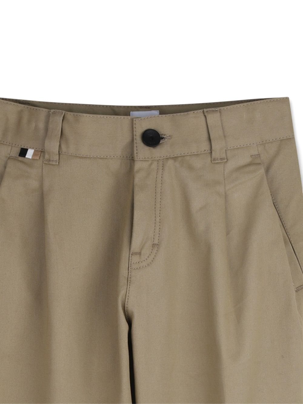 Pantaloni in cotone con tasche J52912 295 BOSS KIDSWEAR 
