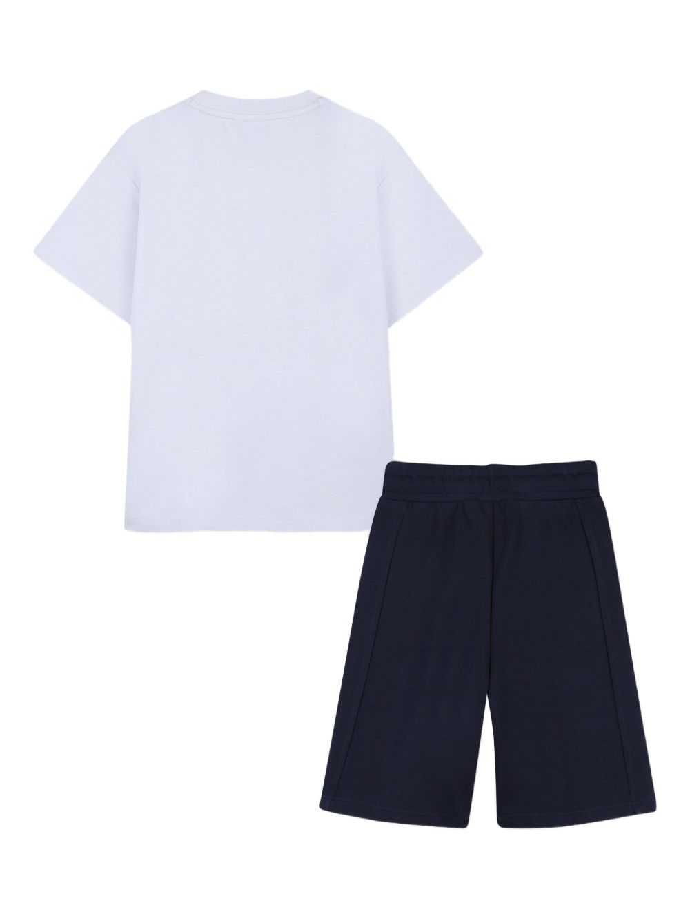 Completo t-shirt e bermuda con logo J53007 78K BOSS KIDSWEAR 